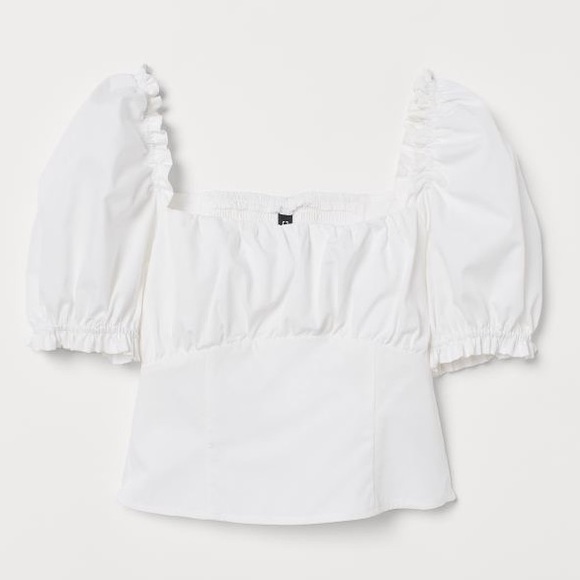 H&M Tops - H&M puff sleeve blouse